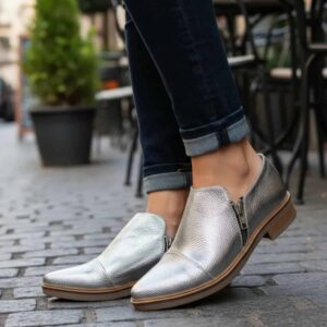 London | Zapatos en Punta con Doble Cierre - Brandy Shoes