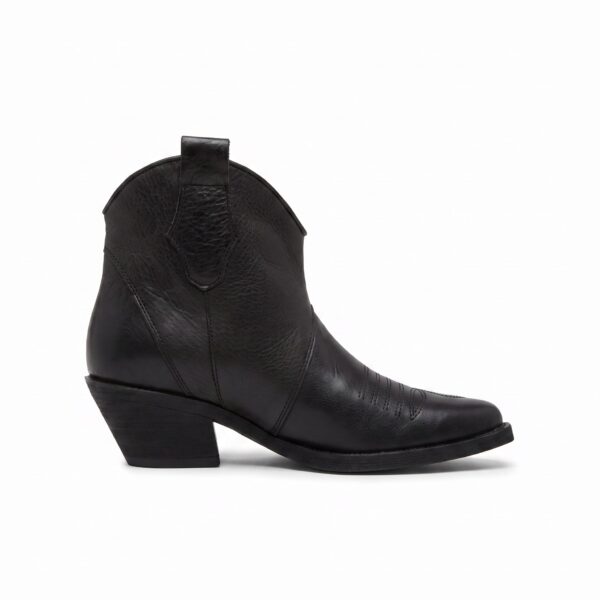 Belisa | Botinetas Texanas de Cuero - Brandy Shoes