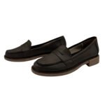 Francesca | Mocasines de Cuero Base Goma