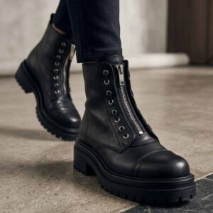 Chelsea | Borcegos de Cuero Base Goma - Brandy Shoes