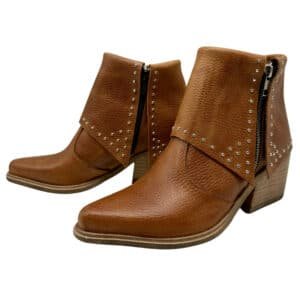 Toledo | Botinetas de Cuero - Brandy Shoes