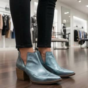 Sorrento | Botinetas Texanas con Tachas - Brandy Shoes