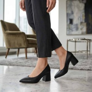 Elisa | Zapatos de Cuero en Punta - Brandy Shoes