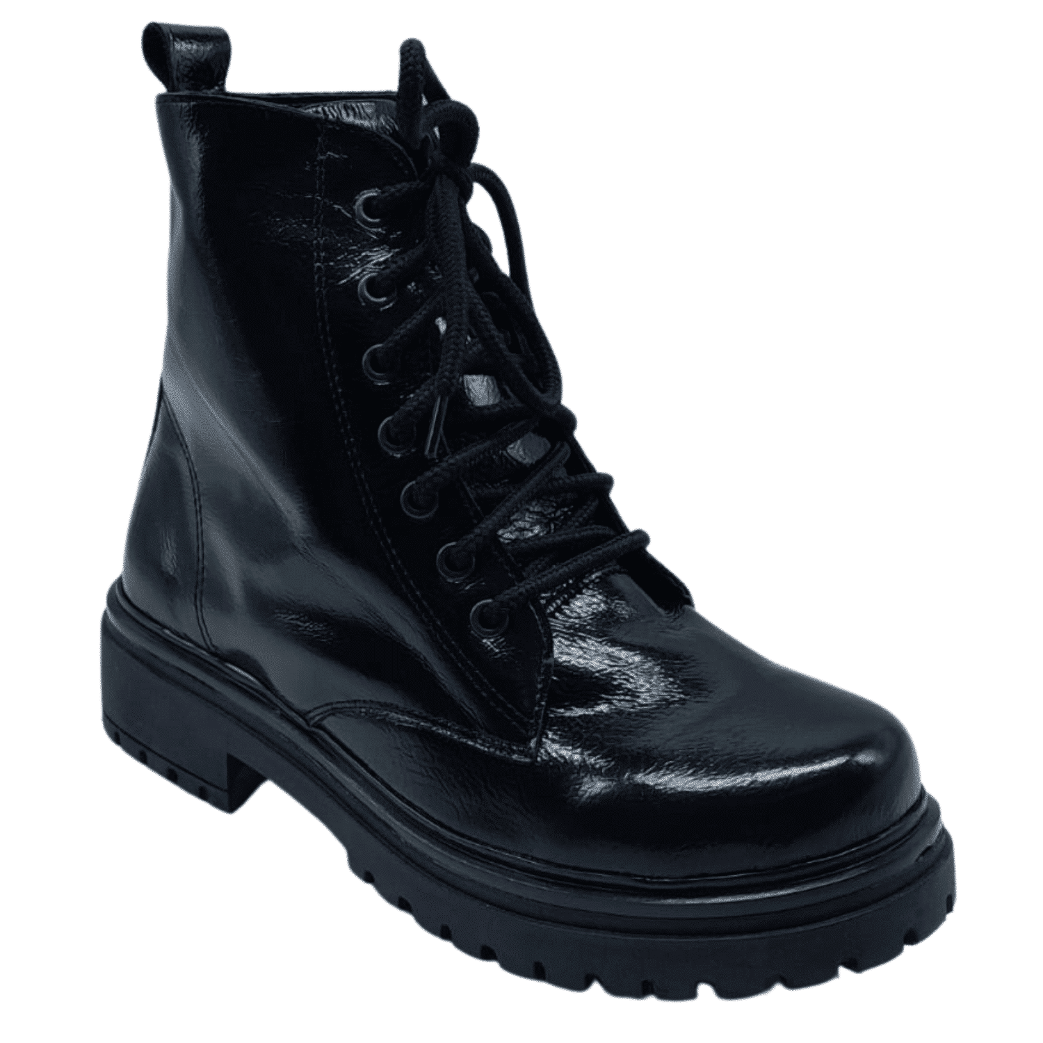 Zúrich | Borcegos de Cuero con Base de Goma - Brandy Shoes
