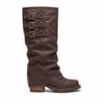 Glasgow | Botas de Cuero Caña Alta - Brandy Shoes