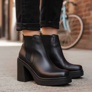 Maura | Botinetas de Cuero con Estilo - Brandy Shoes