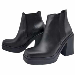 Maura | Botinetas de Cuero con Estilo - Brandy Shoes