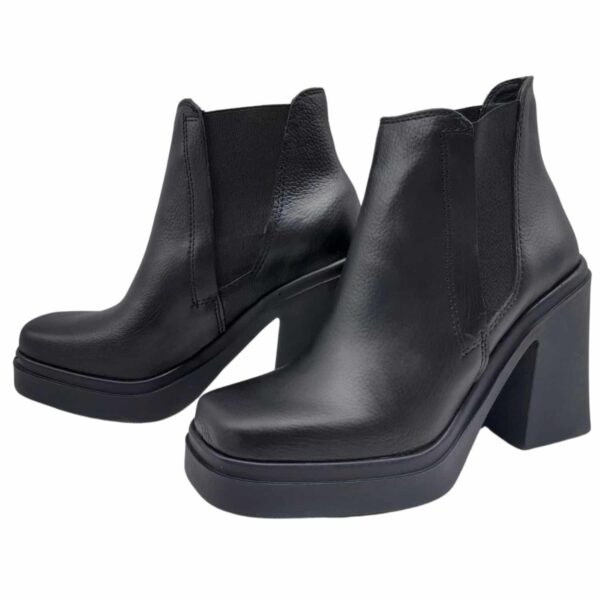 Maura | Botinetas de Cuero con Estilo - Brandy Shoes