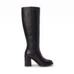 Rafaela | Botas Altas de Cuero con Taco