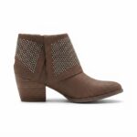 Trieste | Botinetas de Cuero con Tachas