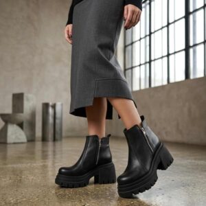 Helena | Botinetas de Cuero - Brandy Shoes