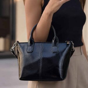 Bali | Mini Tote de Cuero - Brandy Shoes