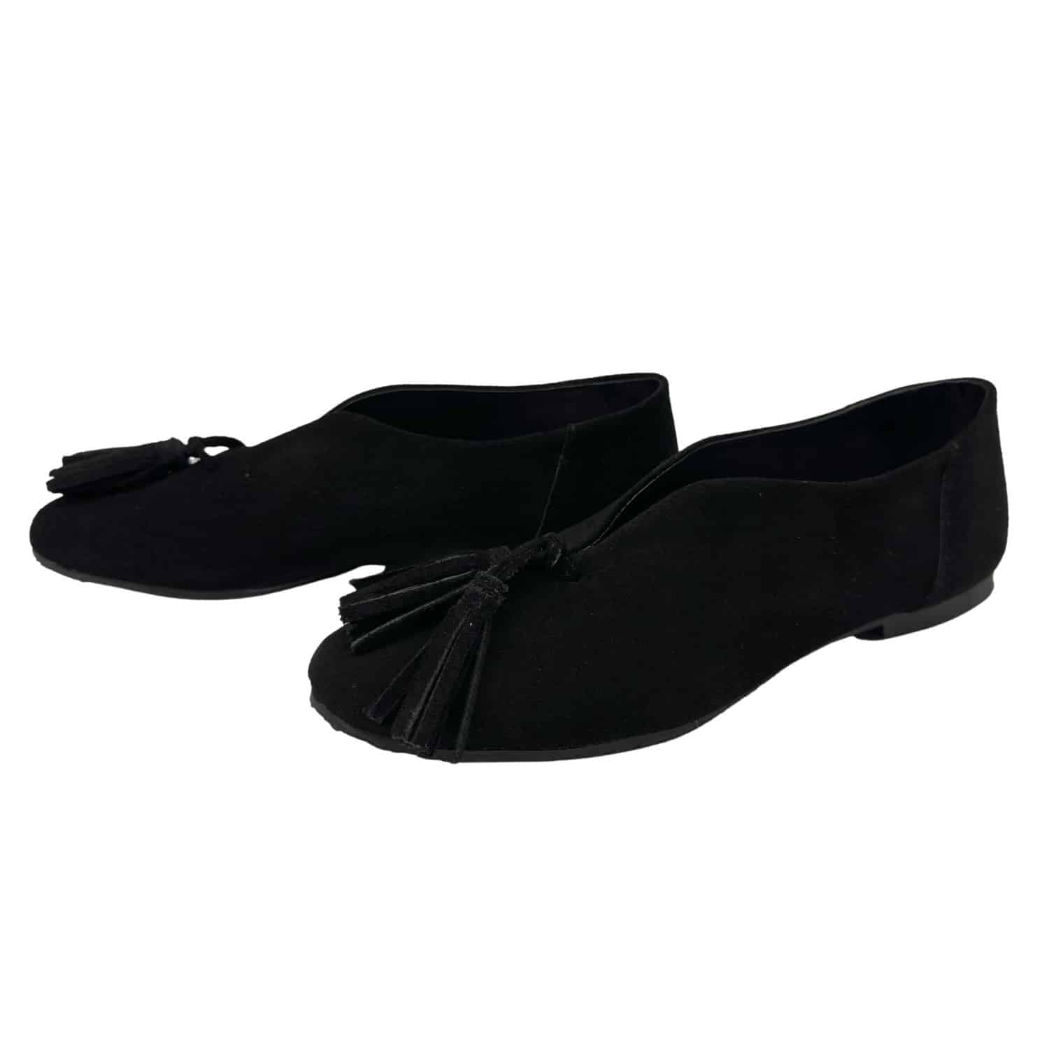Colette | Chatitas de Gamuza Antideslizantes - Brandy Shoes