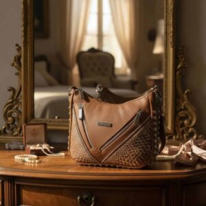 Ingrid | Bandolera de Cuero - Brandy Shoes