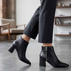 Barcelona | Botinetas Doble Cierre - Brandy Shoes