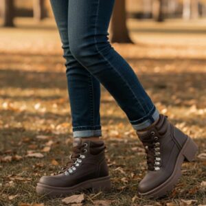 Maia | Borcegos de Cuero - Brandy Shoes
