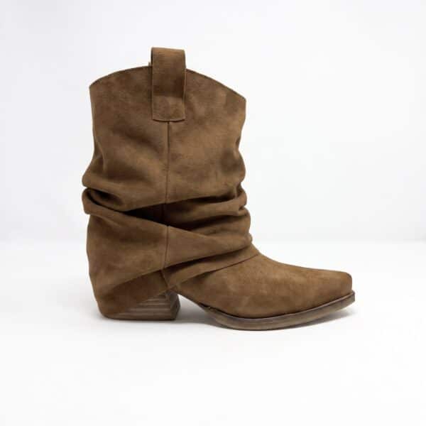 Shara | Botas de Gamuza Antideslizantes - Brandy Shoes