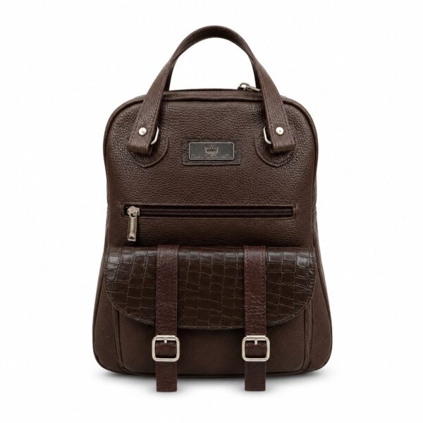 Maite | Mochila de Cuero - Brandy Shoes