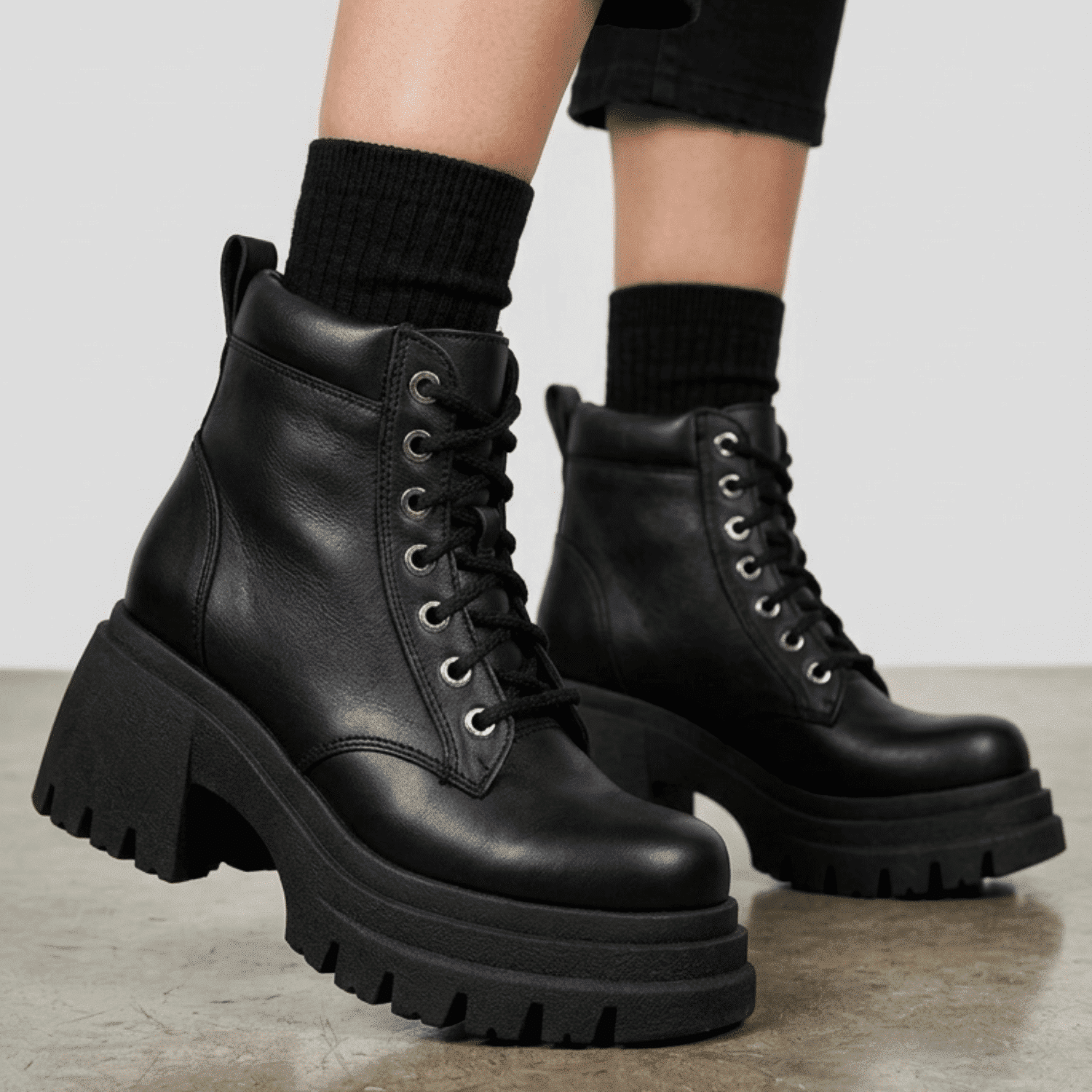Corinne | Borcegos de Cuero - Brandy Shoes