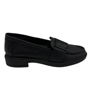 Dalia | Mocasines de Cuero Vacuno con Hebillas - Brandy Shoes