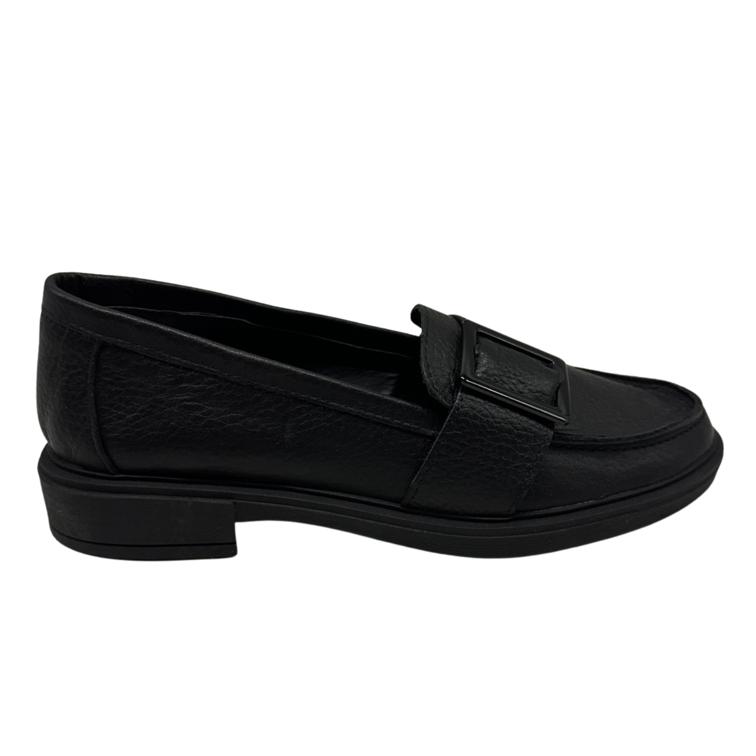 Dalia | Mocasines de Cuero Vacuno con Hebillas - Brandy Shoes